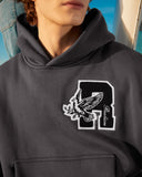 COLLEGE TEAM HOODIE V2 ASPHALT