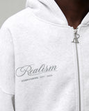 HOMECOMING ZIP HOODIE SNOW MARLE