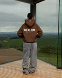 HEAVEN LOGO HOODIE MOCHA