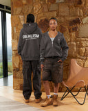 RADIANT ZIP HOODIE ASPHALT