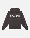 RADIANT ZIP HOODIE ASPHALT