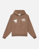APOLLO ZIP HOODIE EARTH