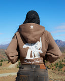 APOLLO ZIP HOODIE EARTH