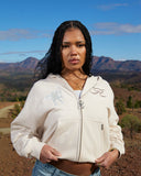 APOLLO ZIP HOODIE DUNE