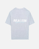 REALISM X DERRIMUT GYM CLASSIC TEE GREY MARLE