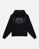 REALISM X DERRIMUT GYM OLD SCHOOL PUMP HOODIE BLACK