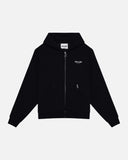 STUDIO ZIP HOODIE BLACK