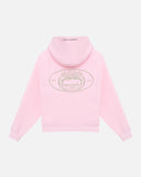 REALISM X DERRIMUT GYM OLD SCHOOL ECHO ZIP HOODIE BABY PINK