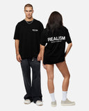 HEAVEN LOGO TEE JET BLACK