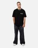 HEAVEN LOGO TEE JET BLACK