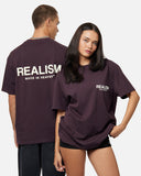 HEAVEN LOGO TEE PLUM