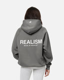 HEAVEN LOGO HOODIE COOL GREY