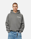 HEAVEN LOGO HOODIE COOL GREY