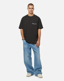 HEAVEN LOGO REFLECTIVE TEE MOON ASH