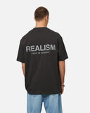 HEAVEN LOGO REFLECTIVE TEE MOON ASH