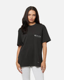 HEAVEN LOGO REFLECTIVE TEE MOON ASH