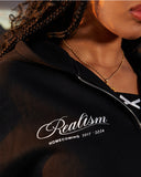 HOMECOMING ZIP HOODIE BLACK