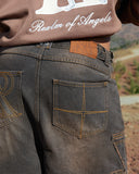 VIVANT DENIM SHORTS TINTED MUD