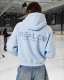 GLIMMER LOGO HOODIE POWDER BLUE