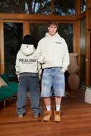 HEAVEN LOGO HOODIE OATMEAL