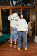 HEAVEN LOGO HOODIE OATMEAL